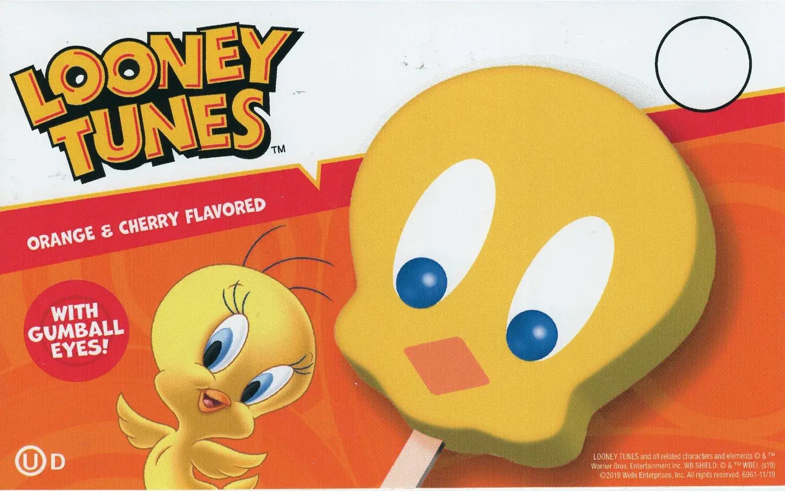 Tweety Bird Face Pop