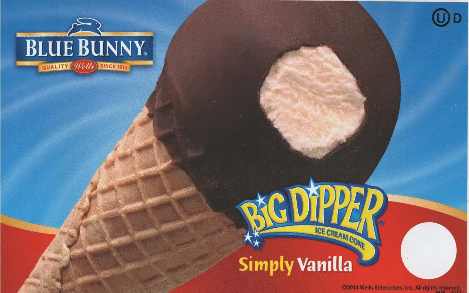 Big Dipper Cone Vanilla